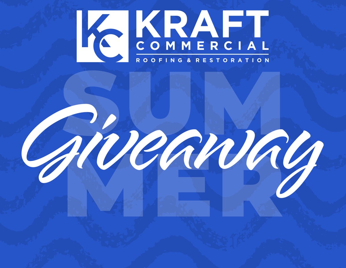 Mega Giveaway! Kraft is giving away a $200 Amazon gift card to one lucky follower. To enter:
Follow all Kraft brands: @kraftsteelandfab, @kraftresidential, @kraftmasonry, and @commercialroofing.
Like this post. Tag a friend who'd love to win! Giveaway ends Sept. 19. Good luck!