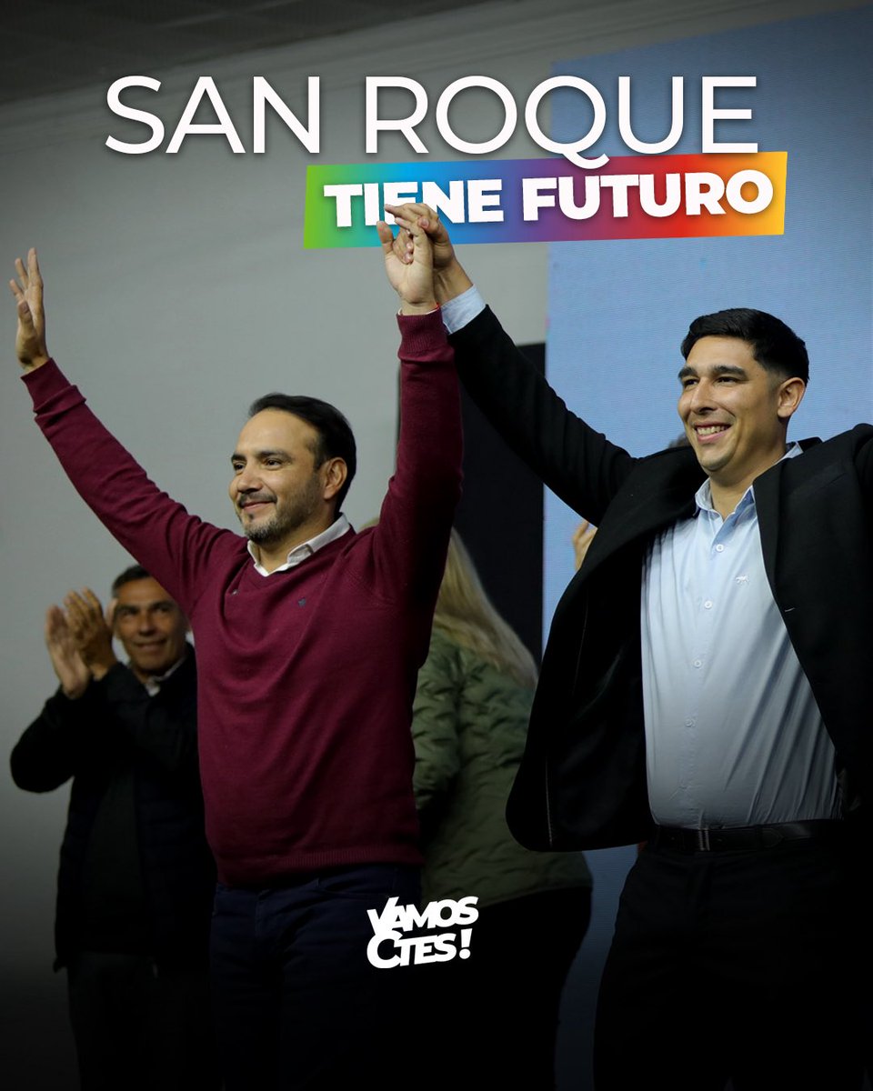 vamosctesok's tweet image. Con @JPValdesok y Raúl Pelozo, #SanRoque tiene la oportunidad de dejar atrás años de abandono y promesas incumplidas. Es momento de que provincia y municipio trabajen juntos para crecer. Con un gran equipo de dirigentes, militantes y vecinos, vamos a ganar en primera vuelta 💪