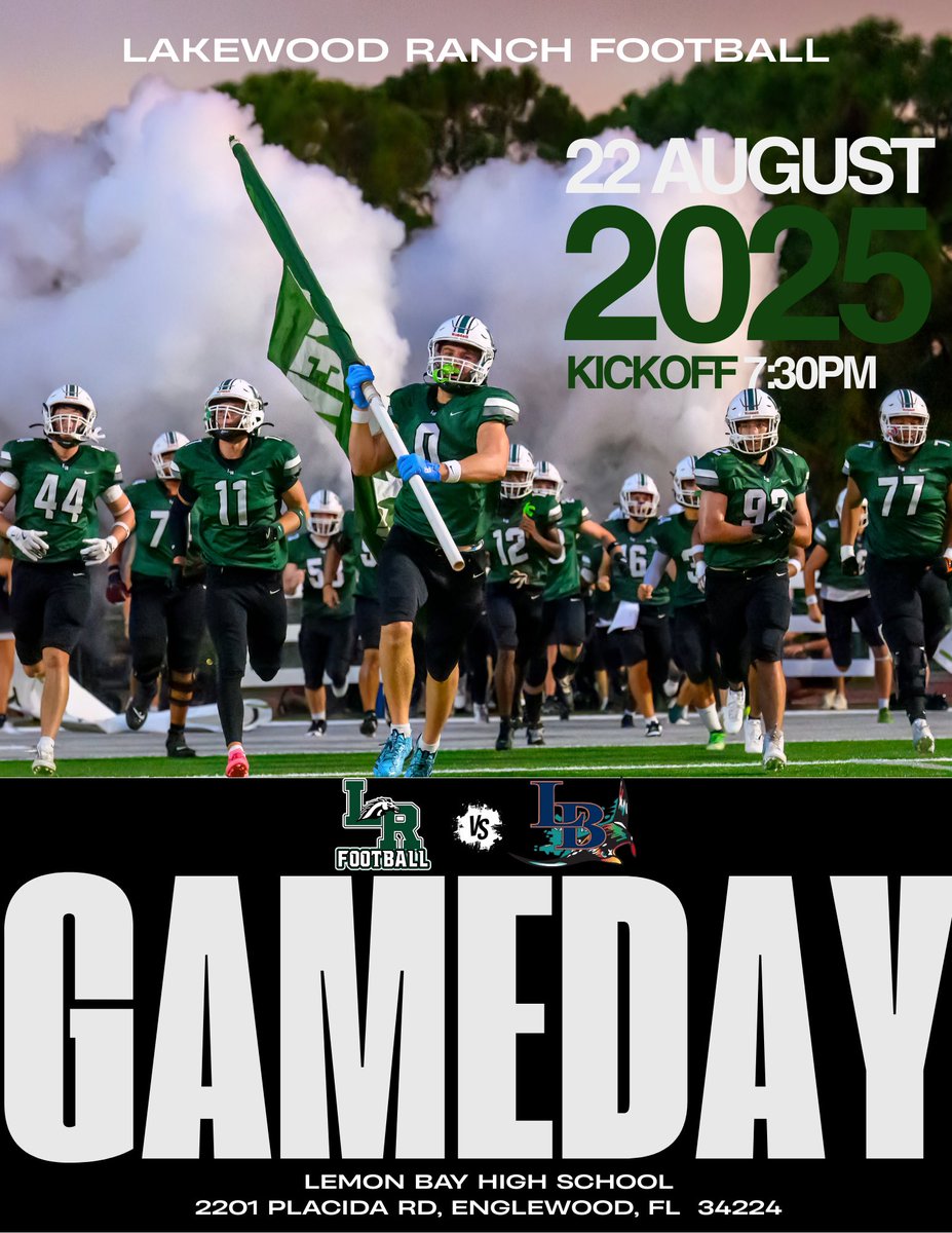 Lakewood Ranch Football (@mustangfootball) on Twitter photo Join the Mustangs as they go into enemy territory this week.. 
Tickets here 🎟️ 
gofan.co/event/4009196?… Join the Mustangs as they go into enemy territory this week.. 
Tickets here 🎟️ 
gofan.co/event/4009196?…