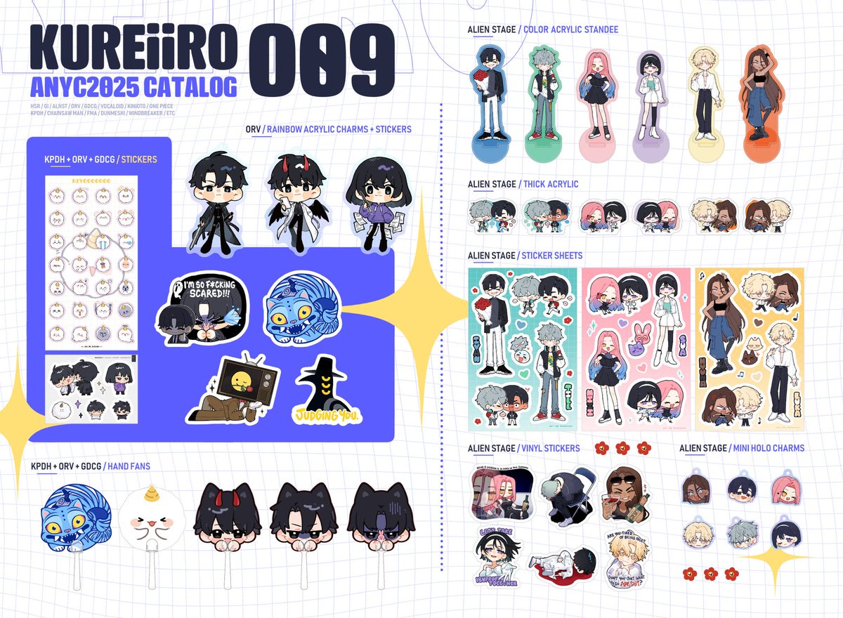 kureiiro's tweet image. waaaah i did it!! 😭 here's my catalog for anyc!! I'll be at table O09 with @/yumafuki, please come say hi!! 🫶
#anyc2025 #animenyc2025