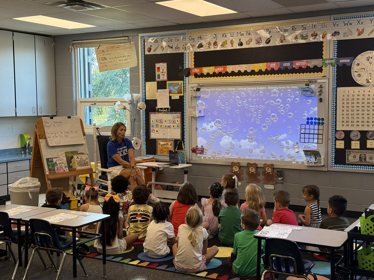 Happy First Day <a href="/ShoalCreekStars/">ShoalCreek</a>. Students are already working and learning about their new routine. It’s a great day to be a star! 🌟 #LPSFirstDay25