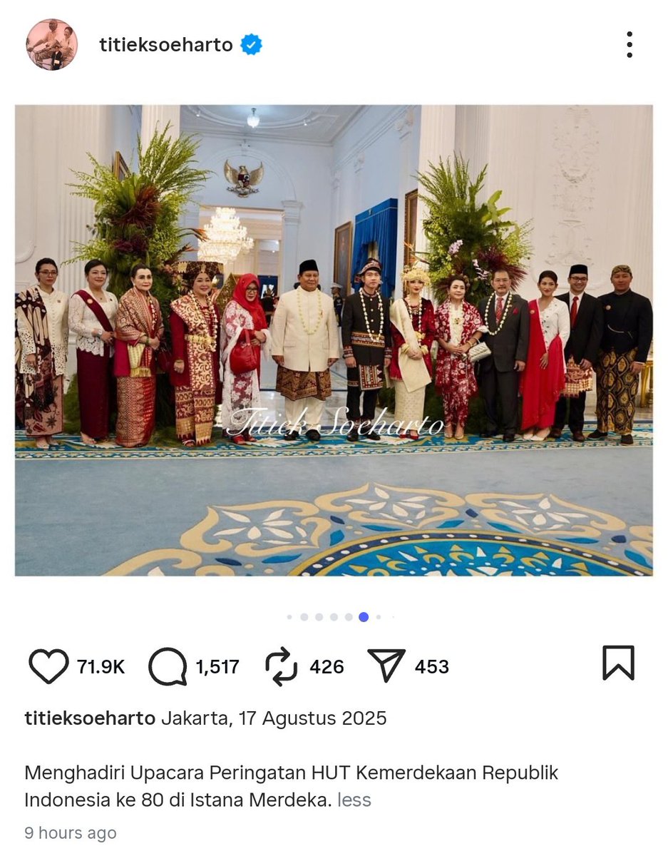 <a href="/Adiprayitno_20/">Adi Prayitno</a> Gmn negara mau beres para kriminil kini menguasai istana!!!
Istana kini bersarang penculik, pembunuh hakim, pelakor, kang kibul &amp; perusak tatanan demokrasi (genk oslo)
Apa yg mau diharapkan bila penguasa berisikan para kriminil