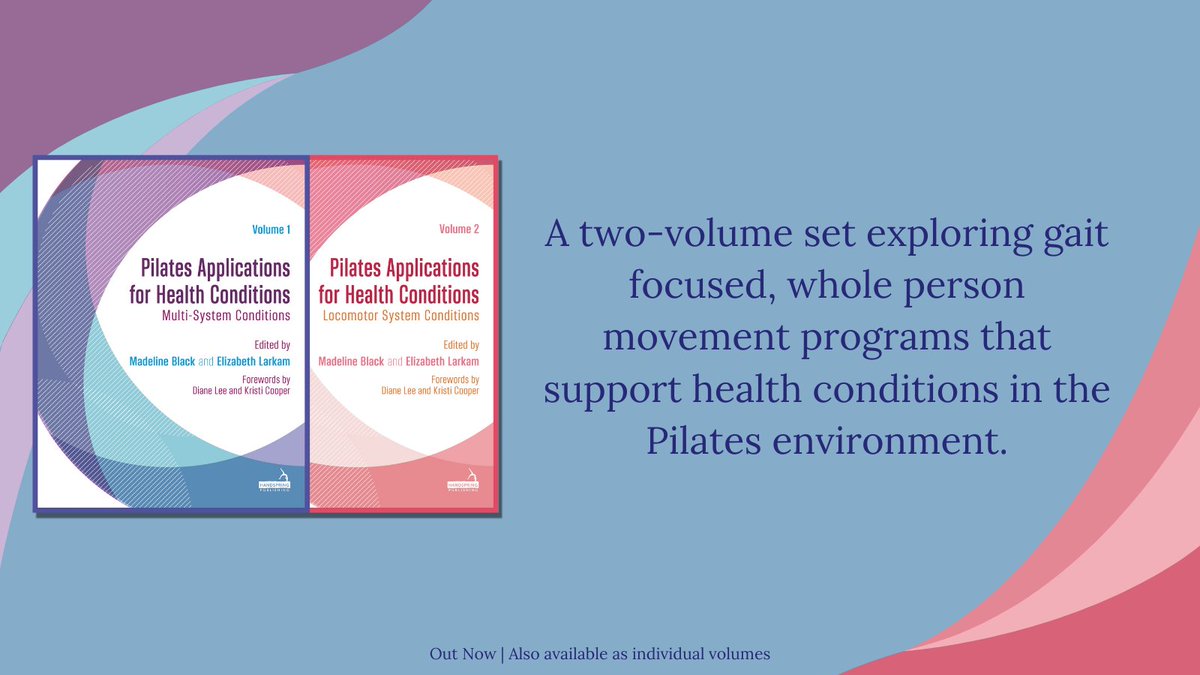 Elizabeth Larkam and Madeline Black were guests on the Three Questions with Meghann Koppele Duffy discussing their 7 year journey behind their ground breaking, co-edited two-volume work: Pilates Applications for Health Conditions. 

🎧Give it a listen: bit.ly/4mma5VT