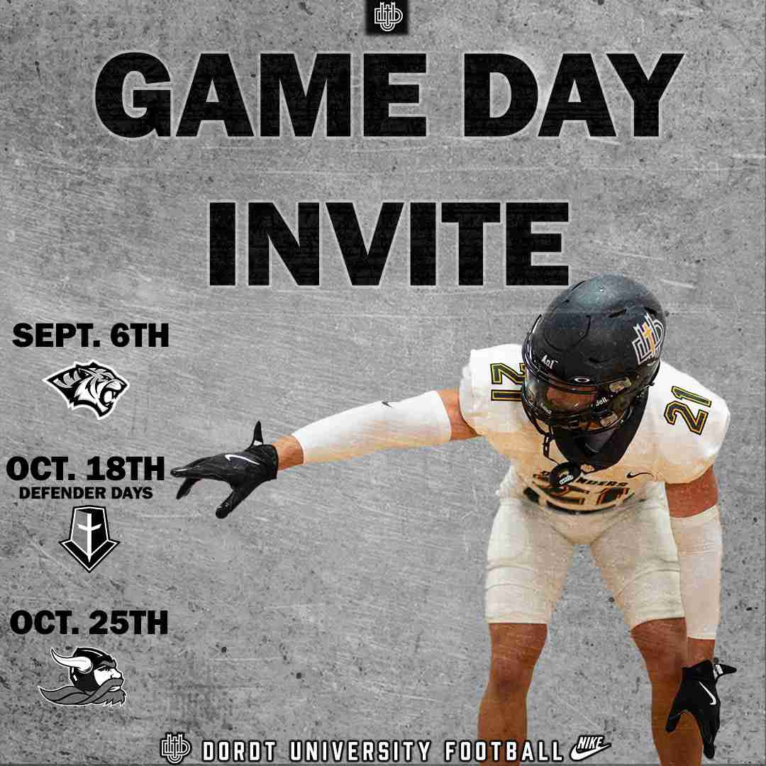 thank you for the dordt football gameday invites! <a href="/Luke_Teiger/">Luke Munsterteiger</a> <a href="/DordtFB/">Dordt Football</a>