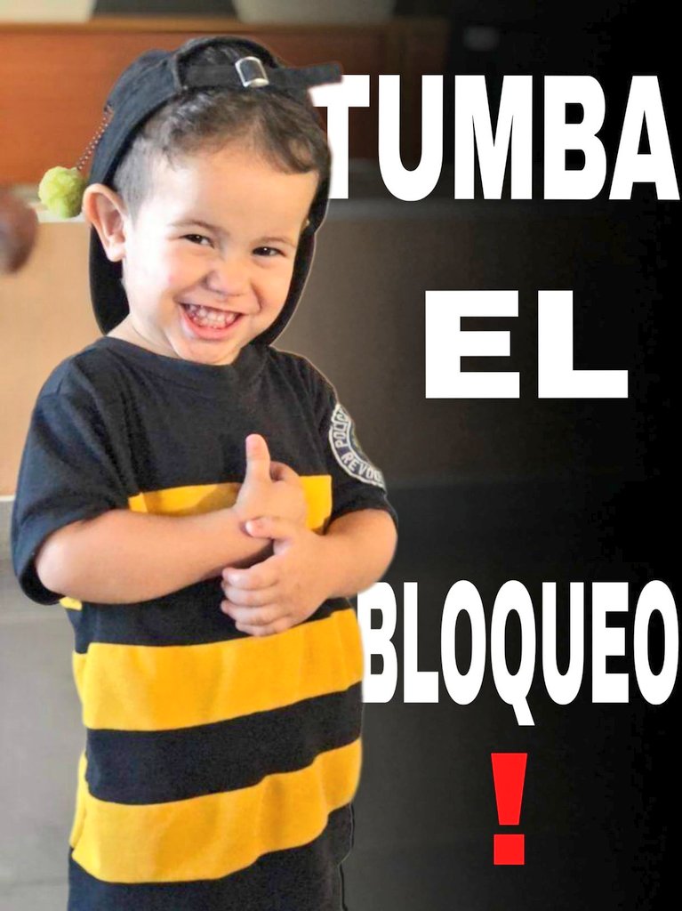 Queremos que los niños y niñas cubanas crezcan SIN BLOQUEO.
#TumbaElBloqueo 
#IzquierdaLatina