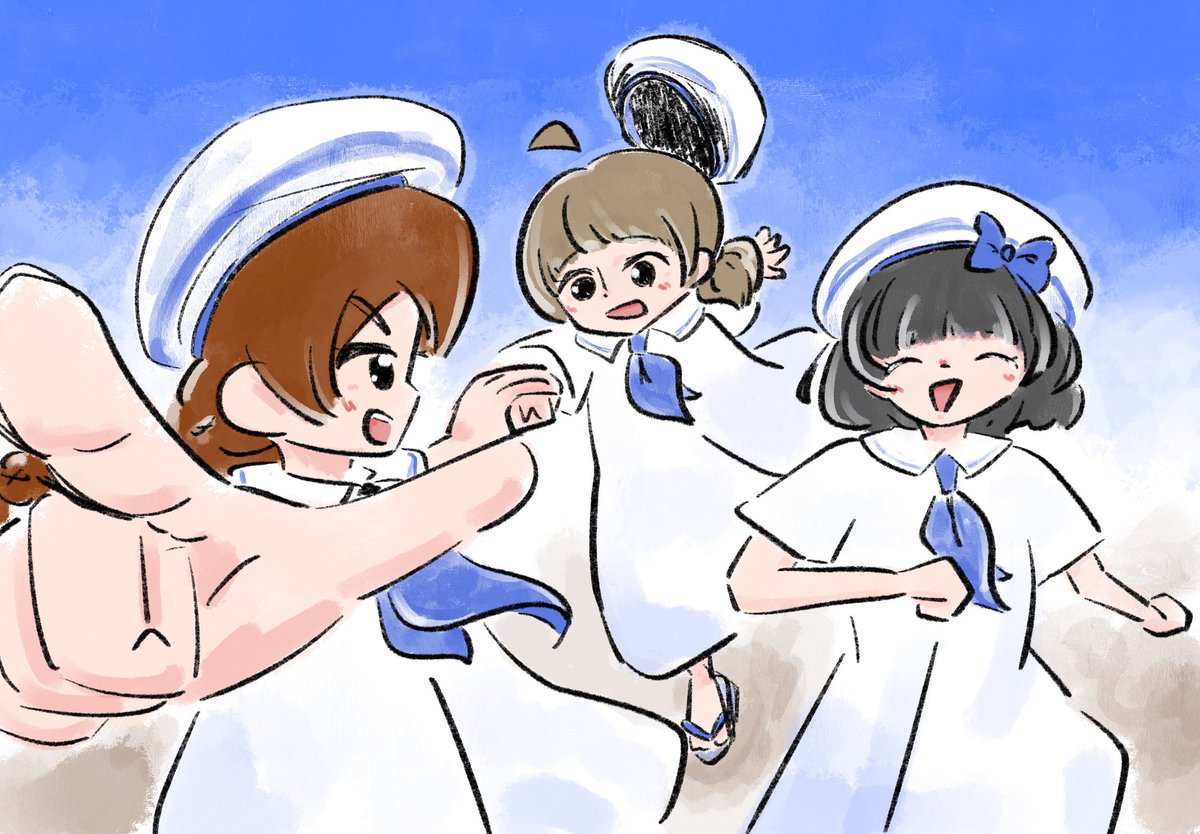 夏休み
#大神環 #中谷育 #周防桃子