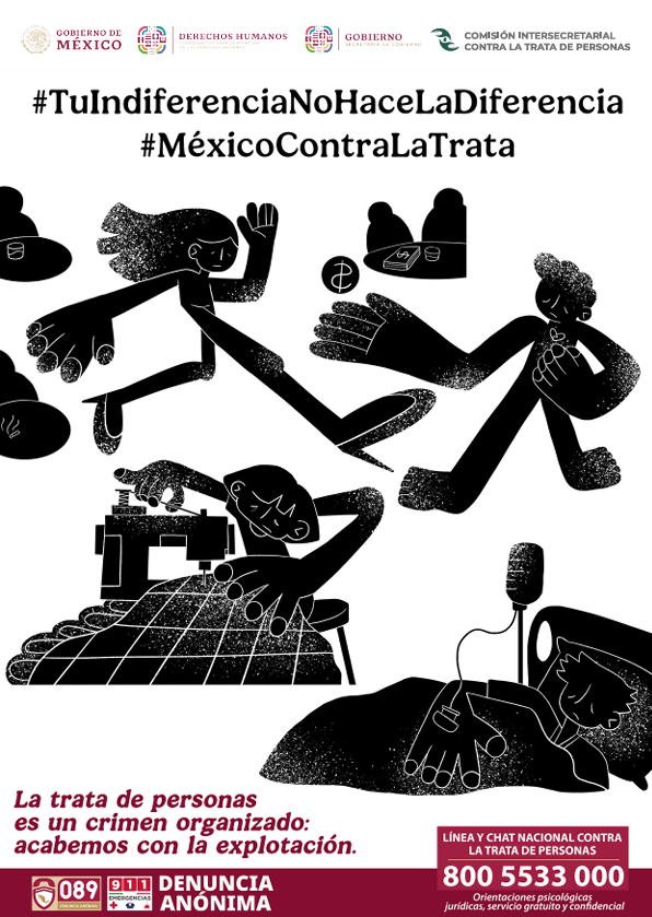 DH_IEEPO's tweet photo. La trata de personas es un crimen organizado: acabemos con la explotación.

#MexicoContraLaTrata 
#OaxacaLibreDetrata https://t.co/EPDlOVt8gt