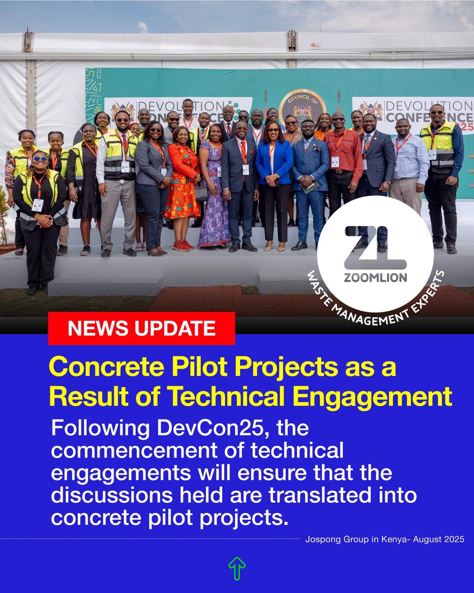 yaa49962's tweet photo. @ZoomlionLtd at Devolution Conference in Kenya.
#devolutionconference2025
#kenyagovernors #Ralph https://t.co/COaz5zZpDj