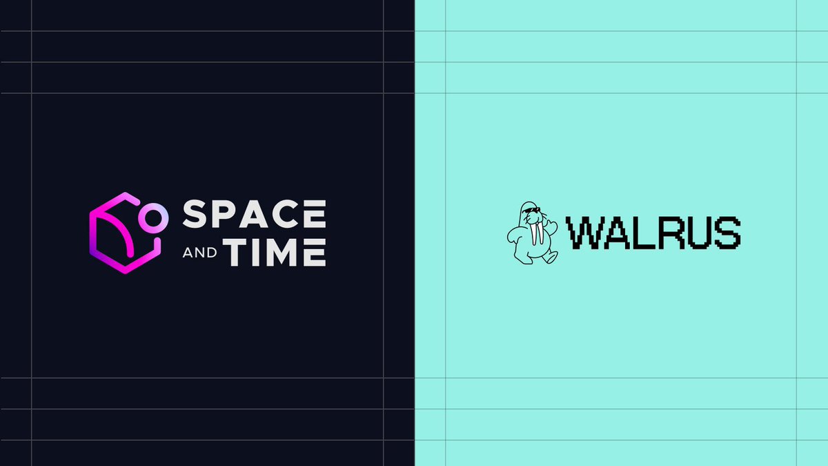 Tyssa (@tyssa_web3) on Twitter photo One thing I’ve learned in Web3: data is only as powerful as the trust behind it.
That’s why this collab caught my eye — <a href="/SpaceandTimeDB/">Space and Time</a> x <a href="/WalrusProtocol/">Walrus 🦭/acc</a> 🐋
Together they’re delivering a full onchain data stack for builders who actually care about transparency.
It starts with One thing I’ve learned in Web3: data is only as powerful as the trust behind it.
That’s why this collab caught my eye — <a href="/SpaceandTimeDB/">Space and Time</a> x <a href="/WalrusProtocol/">Walrus 🦭/acc</a> 🐋
Together they’re delivering a full onchain data stack for builders who actually care about transparency.
It starts with