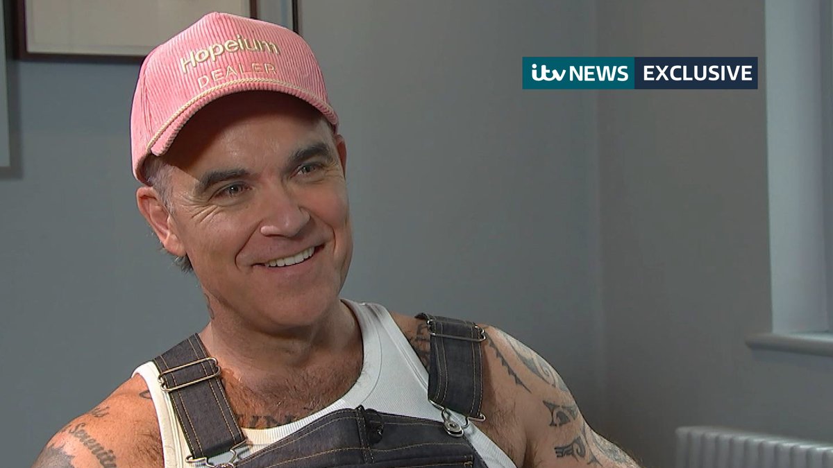 Robbie Williams: Why I won’t give my kids phones - and what I really think of Oasis | exclusive interview by <a href="/lucrezianews/">Lucrezia Millarini🦋</a> 
itv.com/news/london/20…