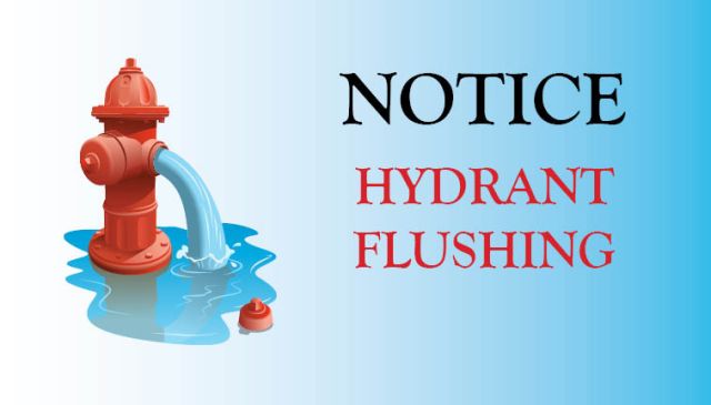 Please be advised Belleville Township will be flushing hydrants from Wed, August 20, 2025 through Wed, September 3, 2025  from Belleville Avenue to Joralemon Street and Washington Avenue to Main Street. During this time you may experience low water pressure or discolored water.