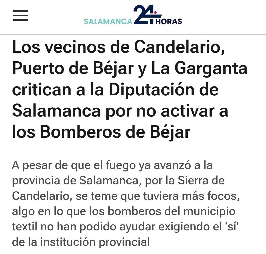UPL Salamanca (@upl_salamanca) on Twitter photo 🔥 Hay riesgo de que arda toda la Sierra de Béjar y Candelario y la <a href="/dipusalamanca/">dipusalamanca</a> con su presidente al mando sigue los pasos de su jefe Mañueco: Ni están ni se los espera. 🔥 Hay riesgo de que arda toda la Sierra de Béjar y Candelario y la <a href="/dipusalamanca/">dipusalamanca</a> con su presidente al mando sigue los pasos de su jefe Mañueco: Ni están ni se los espera.