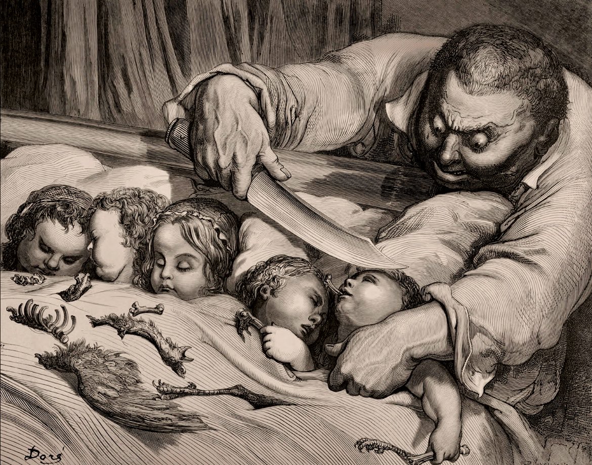 MarcFromager's tweet image. #Macron nous prend vraiment pour des débiles. Un ogre est un personnage FICTIF de conte pour enfants destiné à leur faire peur. #Poutine est le nouveau #Covid