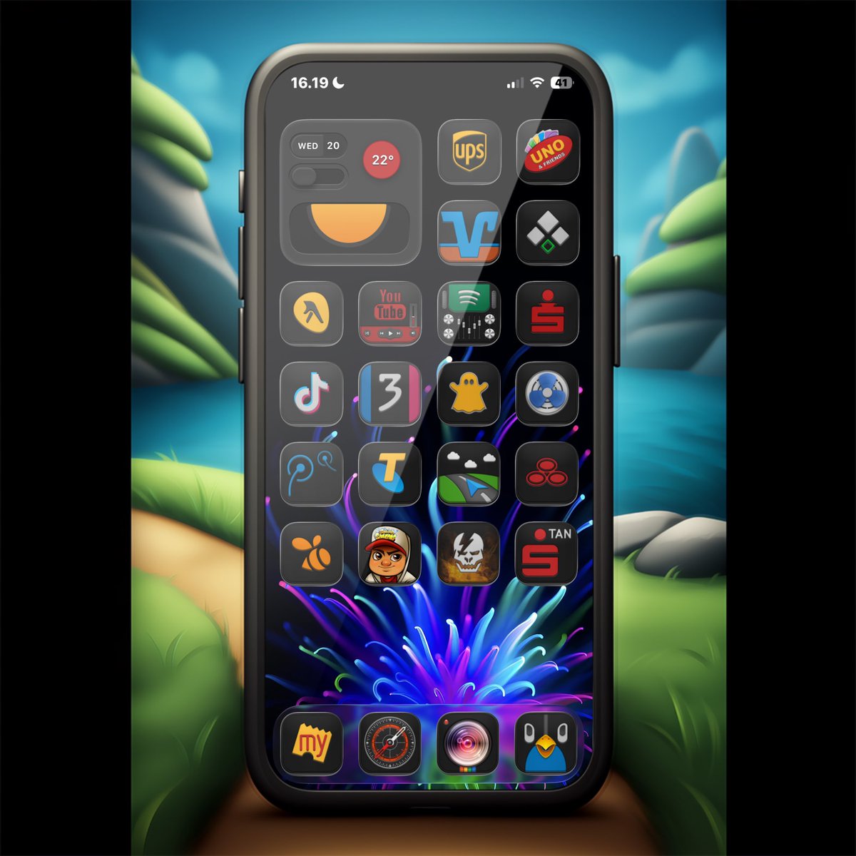 тнє ¢яєαт ∂αиє™ (@thgr34td4n3) on Twitter photo Afternoon on IPhone 📲
#mlite
#widgy
#iOS26Beta7
• wallpaper <a href="/Alan140503/">Alan G</a>
• icons <a href="/Coccco28/">Cosmin</a> #darkrebel
• widgy <a href="/TeboulDavid1/">Smart Wallpaper Art</a>
• template #mlite mockup <a href="/TeboulDavid1/">Smart Wallpaper Art</a> Afternoon on IPhone 📲
#mlite
#widgy
#iOS26Beta7
• wallpaper <a href="/Alan140503/">Alan G</a>
• icons <a href="/Coccco28/">Cosmin</a> #darkrebel
• widgy <a href="/TeboulDavid1/">Smart Wallpaper Art</a>
• template #mlite mockup <a href="/TeboulDavid1/">Smart Wallpaper Art</a>