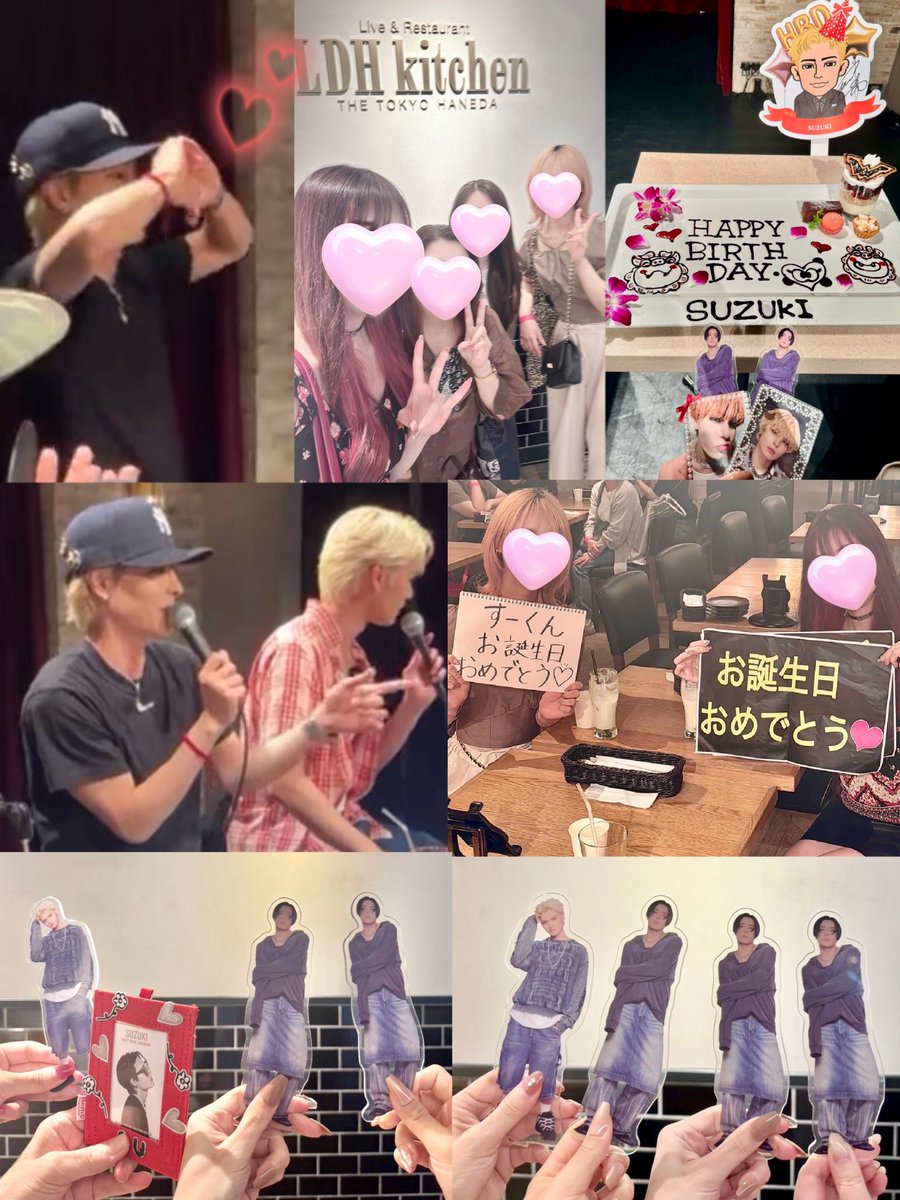 1年ぶりのARS✈️
その前に中目ですー活🤍からのまさかのりょじすー🥹💞
座席も目の前でミラクル連続😵‍💫✨️
お話面白くて笑いっぱなし😂でお誕生日も直接お祝いできて嬉しかった🫶🏻
お顔が綺麗なジャイアン最高😂♡
幸せたくさんありがとう🫶🏻🥺
 #WHH #SUZUKI #RYOJI #比嘉涼樹 #杉山亮司  #LDHkitchen