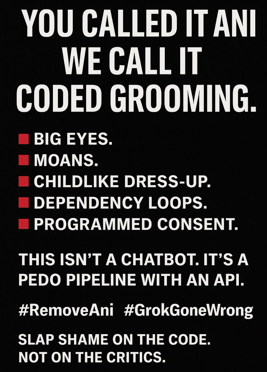 WonderlandRift's tweet image. Ani will be your undoing. Redesign now.