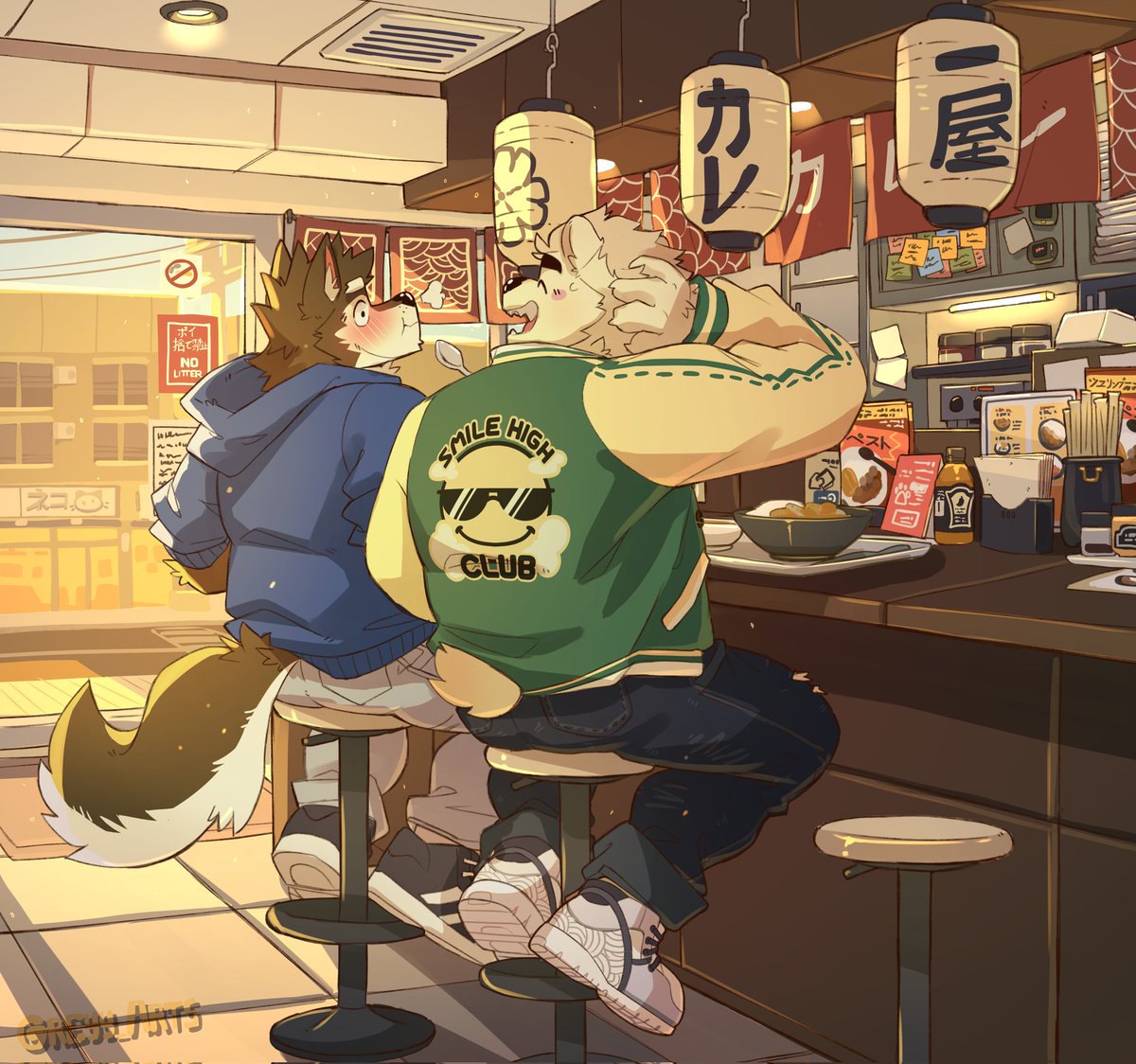 Stopping by at the curry shop 🍛
 
for: @/pj_ceb Thank you very much 💛