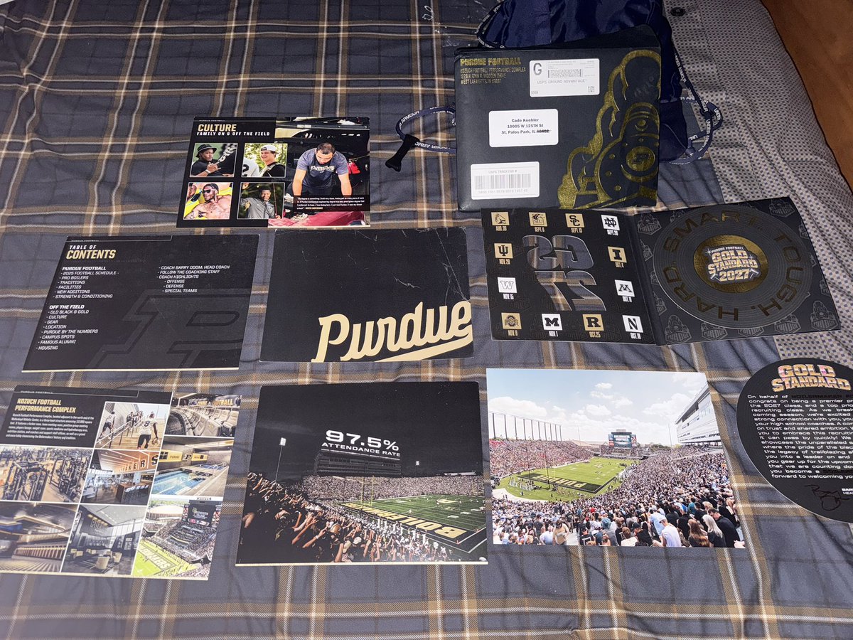 Thank you <a href="/BoilerFootball/">Purdue Football</a> for the amazing mail! <a href="/Nrenna/">Neal Renna</a> <a href="/VanceVice/">Coach Vance Vice</a>