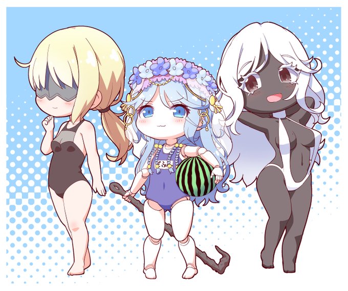 ナイトレイン女性陣の水着姿😆 