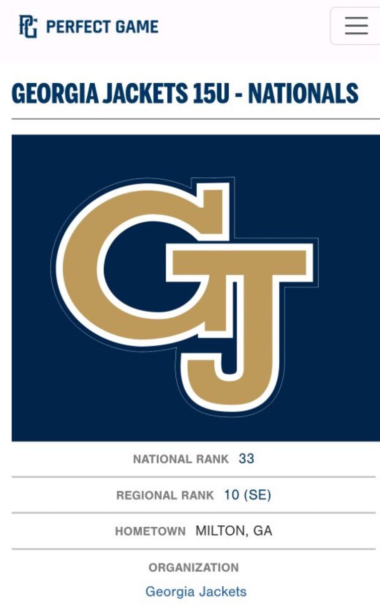 Ga Jackets 15u National (@gajackets15natl) on Twitter photo We got a team full of dudes that work hard and come to play. This was their 1st season together, and the whole squad coming back. We ready to run it back and even get better for 16u. See you in the fall. Thank you <a href="/PG_Scouting/">Perfect Game Scout</a> <a href="/PG_Georgia/">Perfect Game Georgia</a> We got a team full of dudes that work hard and come to play. This was their 1st season together, and the whole squad coming back. We ready to run it back and even get better for 16u. See you in the fall. Thank you <a href="/PG_Scouting/">Perfect Game Scout</a> <a href="/PG_Georgia/">Perfect Game Georgia</a>