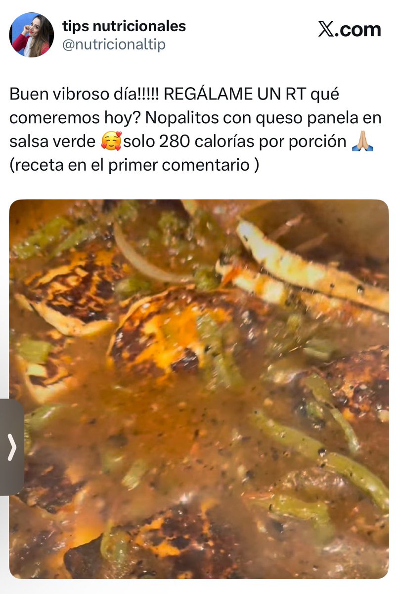 tips nutricionales tweet media