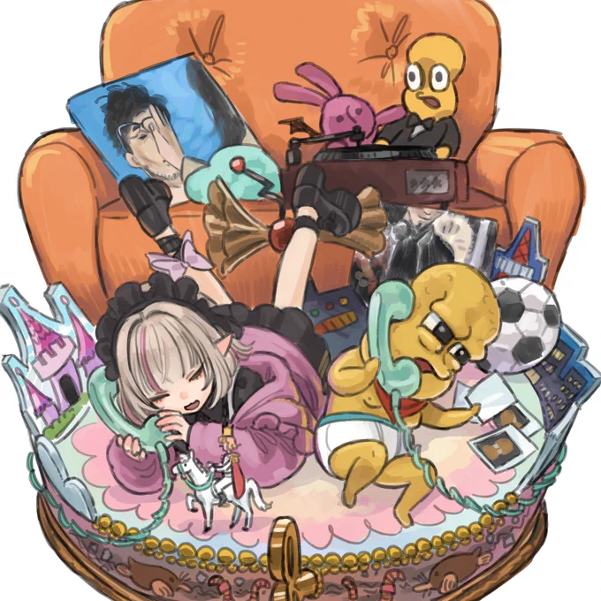 #テレクラブ2 #オシャレになりたいピーナッツくん #りりむとおえかき
