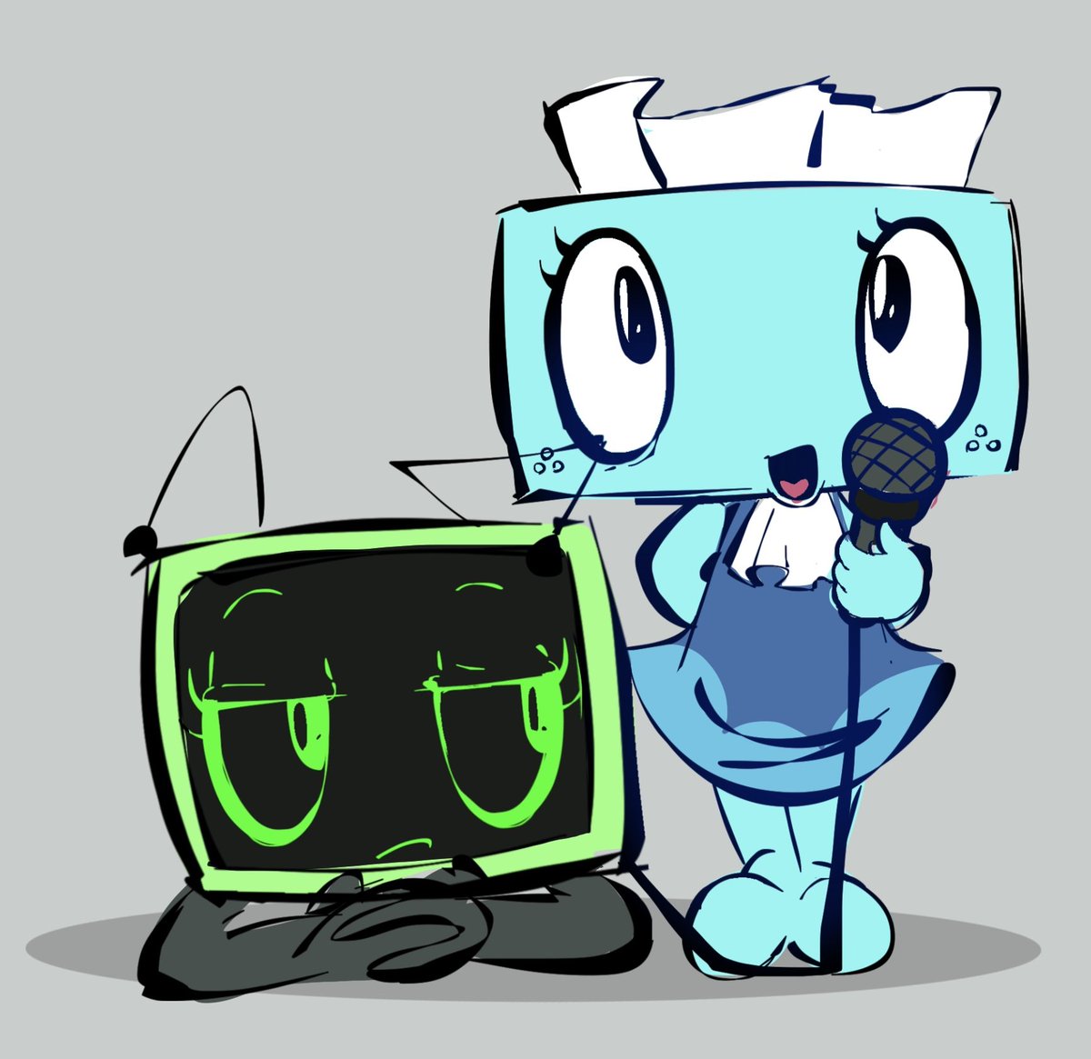 bayobeen's tweet photo. #dandysworld #fanart #cleanvision https://t.co/o3XAU5TQ8p