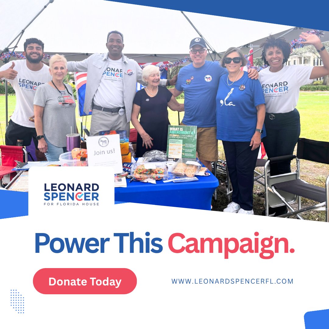 We’re working toward a Florida where every family can thrive. But change takes resources, and we’re counting on your help.

Every contribution helps us reach voters and mobilize. Donate today and invite one friend to do the same: secure.actblue.com/donate/leonard…