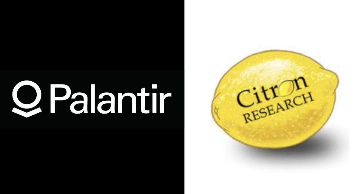 Arny Trezzi (@arny_trezzi) on Twitter photo $PLTR should drop 75%.
<a href="/CitronResearch/">Citron Research</a> wrote that, comparing Palantir with OpenAI, the stock is worth $40.
This is the most ridiculous article I have read:
1. “Palantir would be fortunate to achieve the same valuation multiple as OpenAI”. OpenAI generates $12bn while burning $PLTR should drop 75%.
<a href="/CitronResearch/">Citron Research</a> wrote that, comparing Palantir with OpenAI, the stock is worth $40.
This is the most ridiculous article I have read:
1. “Palantir would be fortunate to achieve the same valuation multiple as OpenAI”. OpenAI generates $12bn while burning