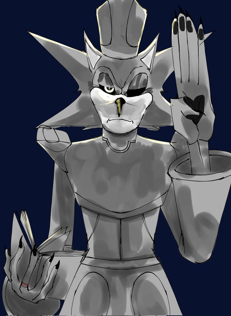 Doodle of mobian Kito :b