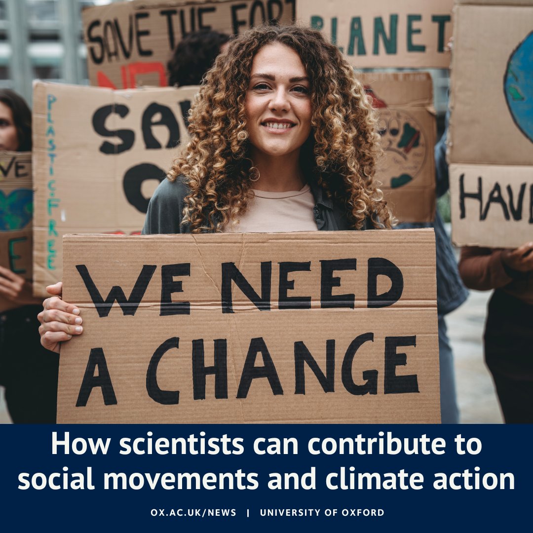 University of Oxford (@uniofoxford) on Twitter photo 'It is easier to take action when you know you are not acting alone.'
Collective action on climate is crucial. Scientists play an important role in driving change, write <a href="/OxfordBiology/">Oxford Biology</a>'s Dr Tristram Wyatt and <a href="/CUSocSci/">Cardiff University School of Social Sciences</a>'s Dr Aaron Thierry ⬇️ #OxfordClimate 'It is easier to take action when you know you are not acting alone.'
Collective action on climate is crucial. Scientists play an important role in driving change, write <a href="/OxfordBiology/">Oxford Biology</a>'s Dr Tristram Wyatt and <a href="/CUSocSci/">Cardiff University School of Social Sciences</a>'s Dr Aaron Thierry ⬇️ #OxfordClimate