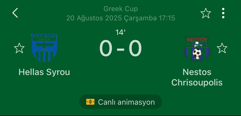 🔥 Rolling 1. Adım

✍️ 1. Yarı 0,5 Gol Üst • 1.67

💰 10.000 &gt; 16.700

🙌 Bol şanslar!

👉 t.me/RafaBets27
👉 t.me/osiandrafa