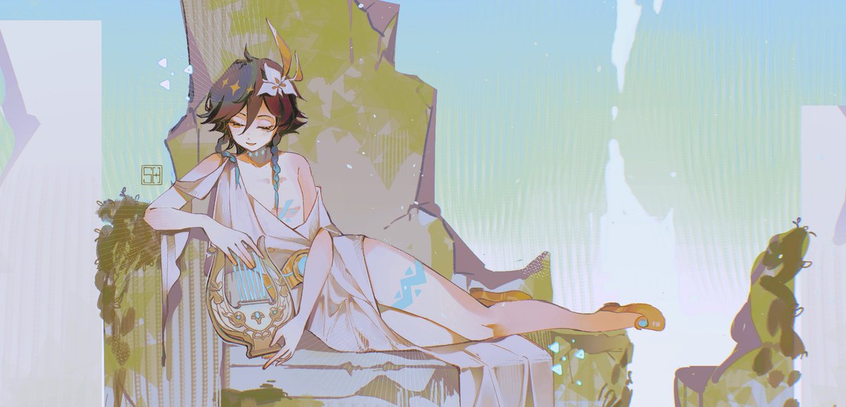 🍃#venti #GenshinImpact #Genshinfanart