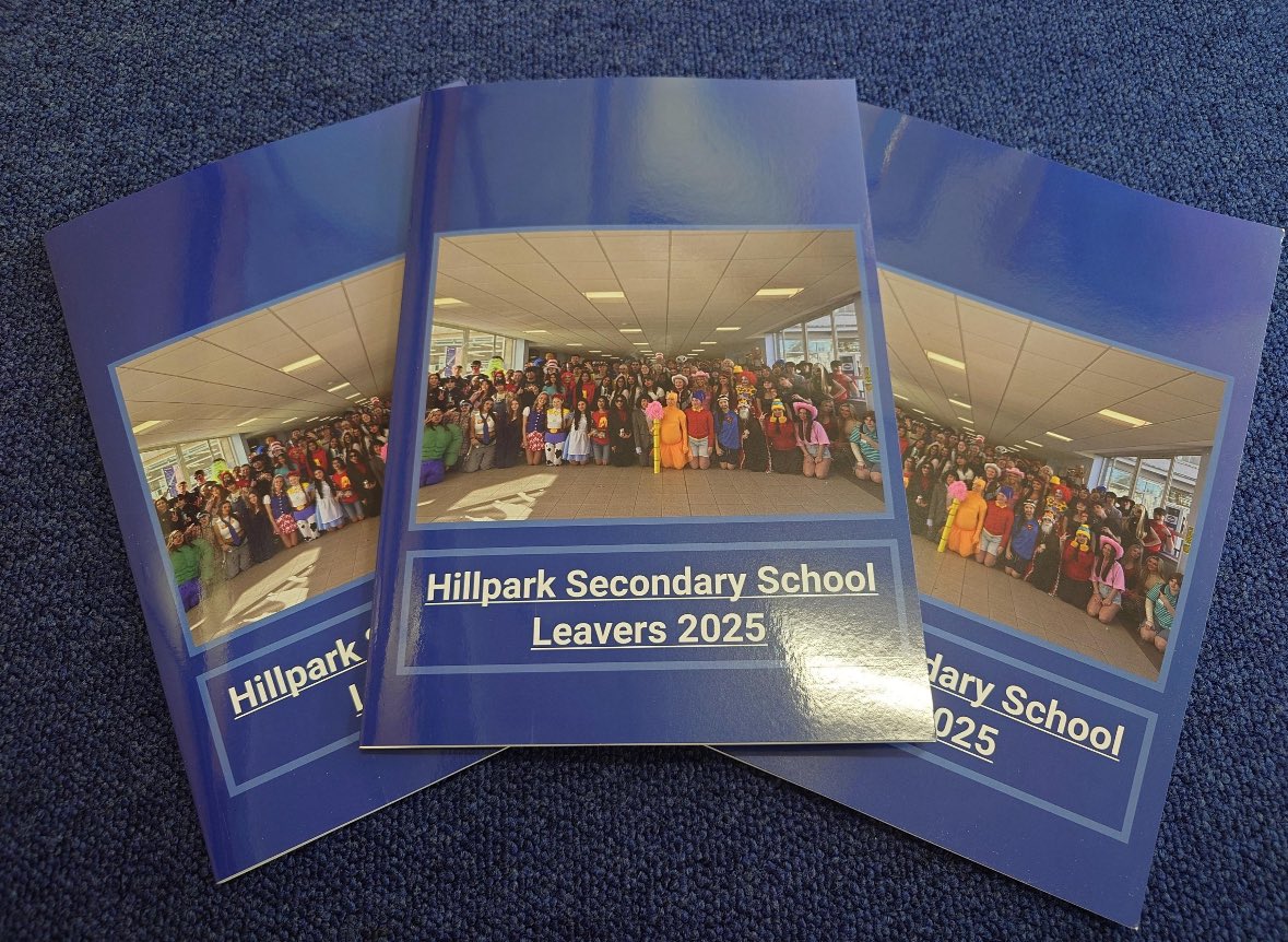 #Hillparkleavers2025 - your yearbooks have arrived! If you have paid for one, please pick it up at the main school office. We hope you enjoy the reminder of all the great friends and great times you shared at Hillpark.