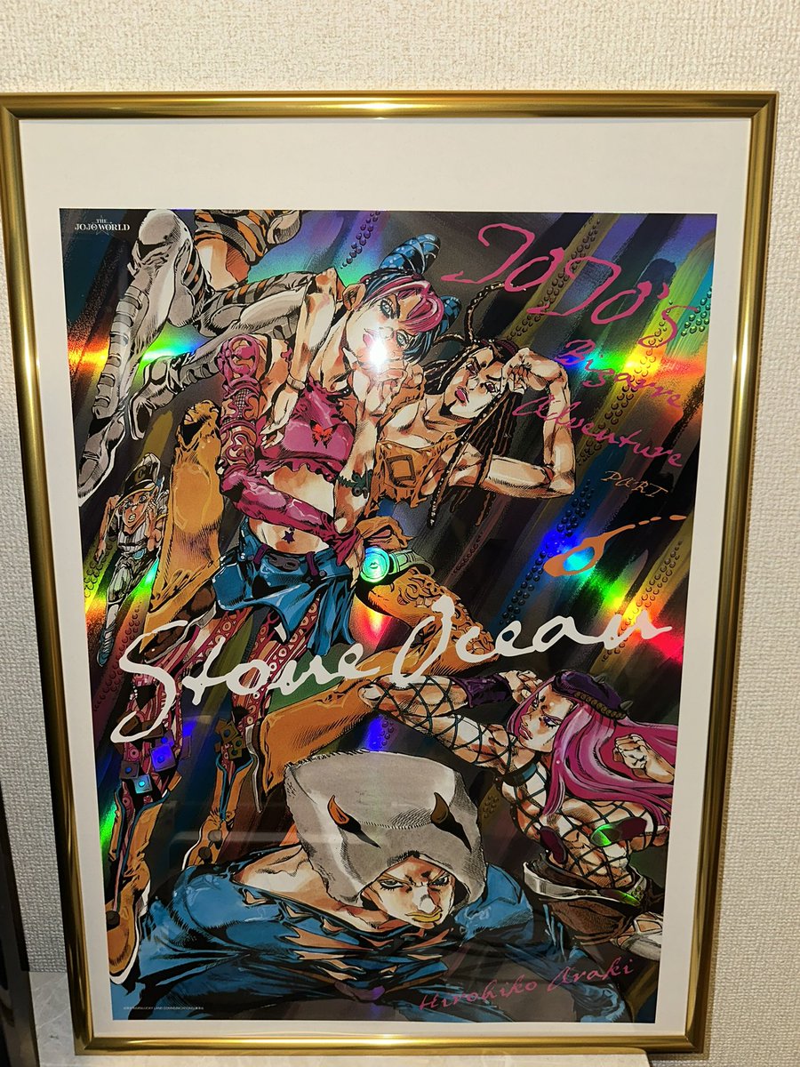 mokkomn's tweet photo. オラァ！
ジョジョワールド最高だったぜオラァ！
散財したがまた次のグッズ欲しいぜオラオラオラオラァァァ！！！！！！

#THEJOJOWORLD 
#ジョジョワールド https://t.co/fnxvfXy1ZF