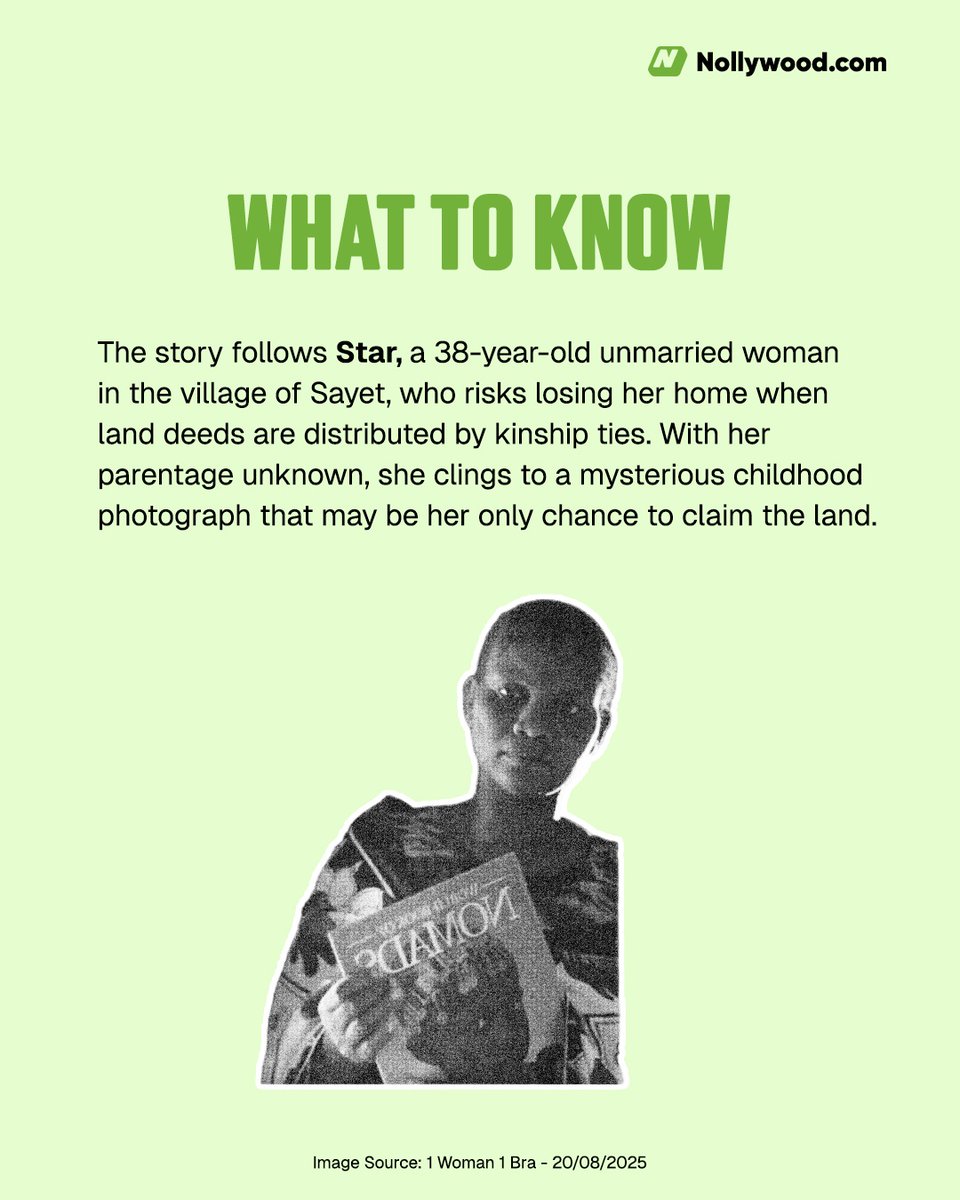 ❇️ The story follows Star, a 38-year-old unmarried woman in the village of Sayet, who risks losing her home when land deeds are distributed by kinship ties. With her parentage unknown, she clings to a mysterious childhood photograph that may be her only chance to claim the land.