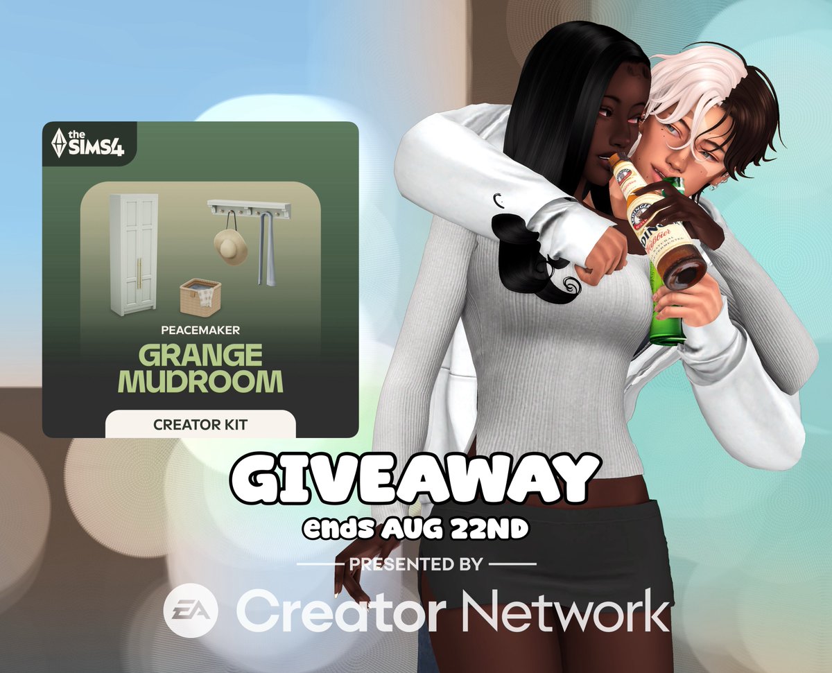 miugren's tweet photo. with thanks to the #EACreatorNetwork I’m doing a giveaway for one copy of the new grange mudroom kit (˶ᵔ ᵕ ᵔ˶) 

(EA app only) 
To enter: 
- like this tweet 
- reply with your sim of mine~ 

winner will be contacted on 8/22 .ᐟ.ᐟ https://t.co/7vaICMKlpa