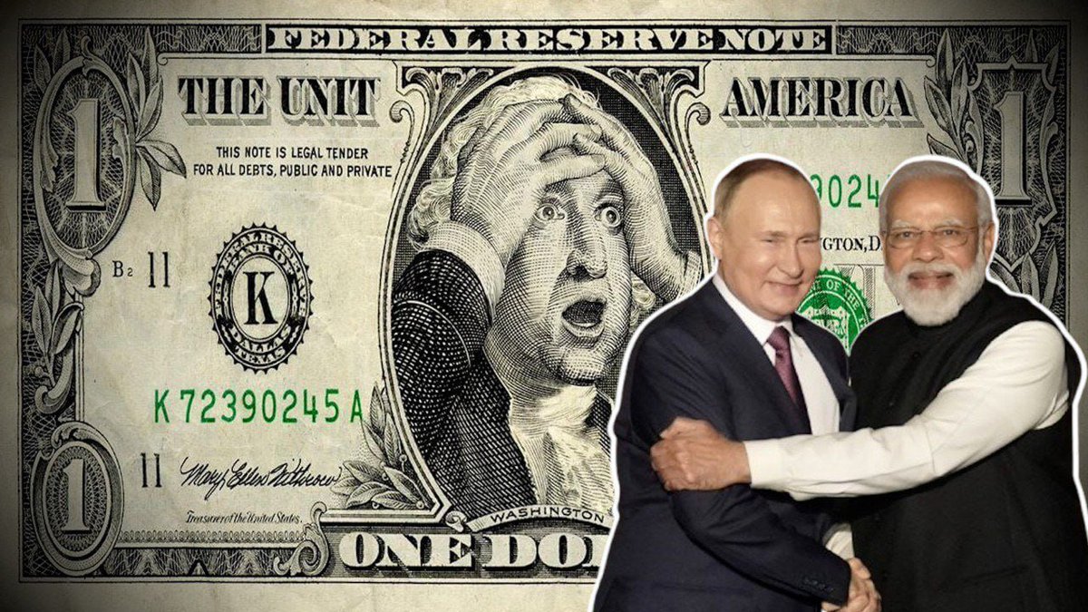 🇷🇺🤝🇮🇳 Russia &amp; India shift 90% of payments to national currencies: Deputy PM Manturov