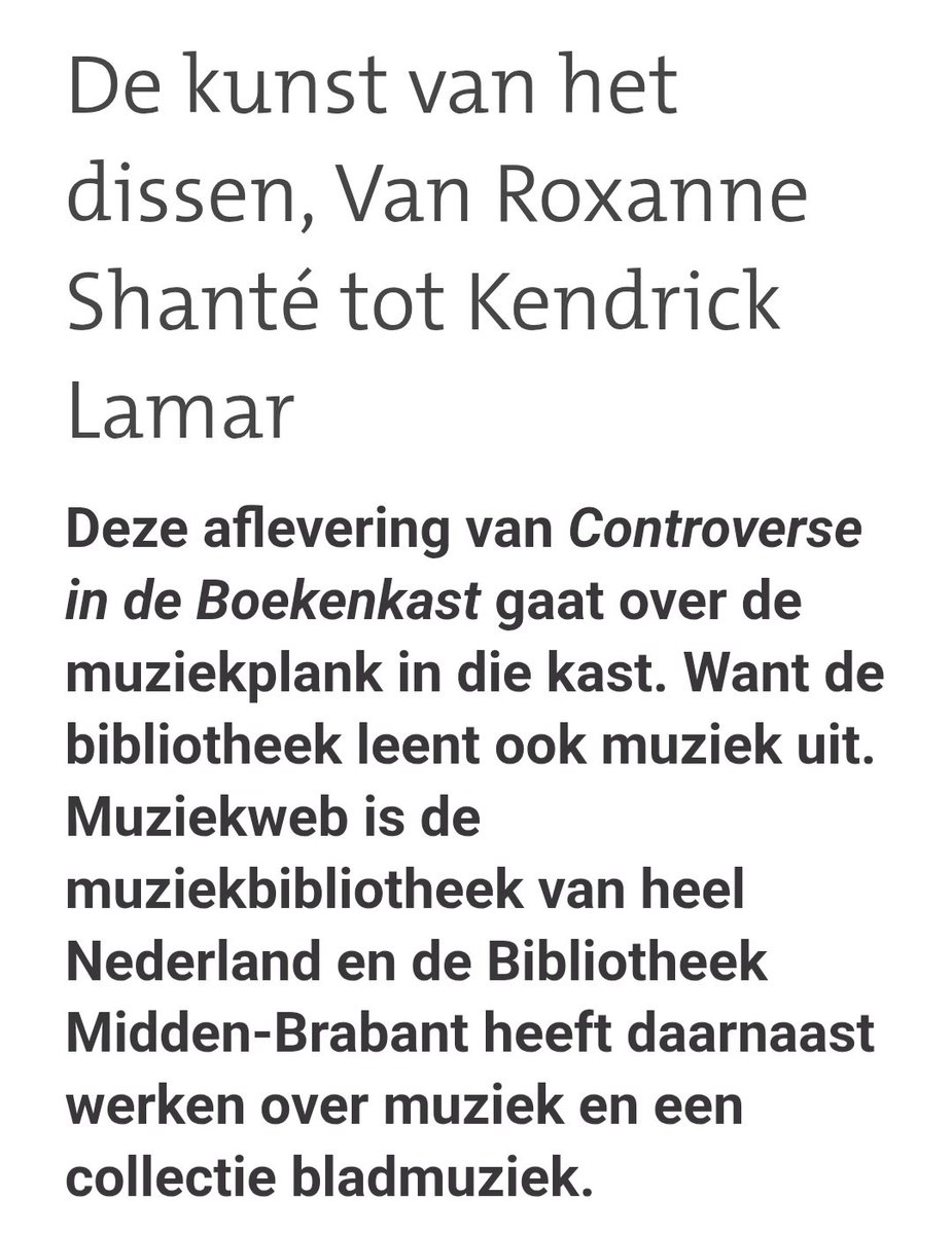 KIM_BYKIM's tweet image. Come thru ‼️🔥

bibliotheekmb.op-shop.nl/19672/controve…

#disstracks #roxanneshante #kendricklamar #art #library #hiphopscholar