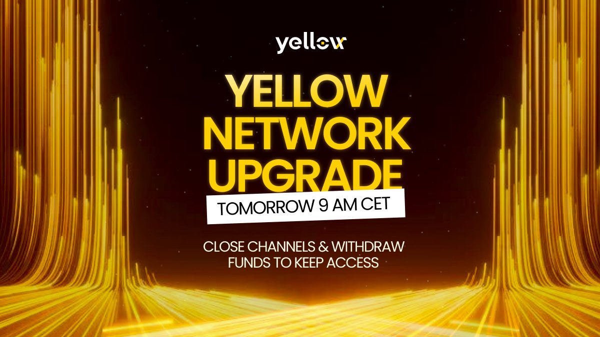 The future of Web3 is being built right now  and Yellow Network is leading the charge.

With Chris Larsen (Ripple co-founder) backing Yellow’s $10M seed round, and 20+ live projects already powered by the Yellow SDK, this isn’t just another blockchain pitch. Yellow is delivering