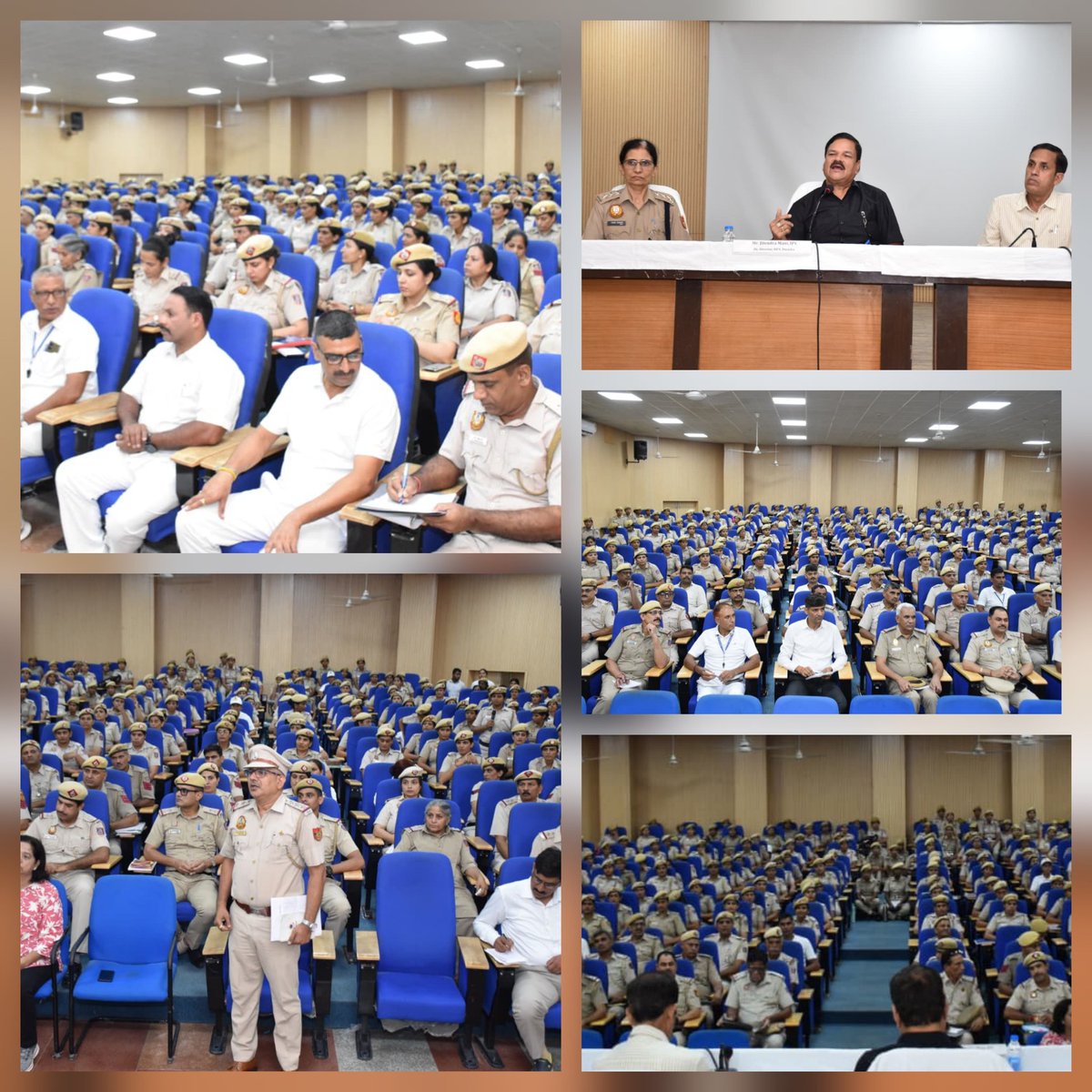 Connecting with the team! 🤝  Sh. Jitendra Mani, IPS,
Deputy Director -II/DPA
holds a संपर्क सभा with trainees, trainers and staff of DPA Dwarka, listens to issues &amp; provides assurance of resolving them. 
Building trust &amp; positivity! 🙌 
#DelhiPolice 
#Teamwork