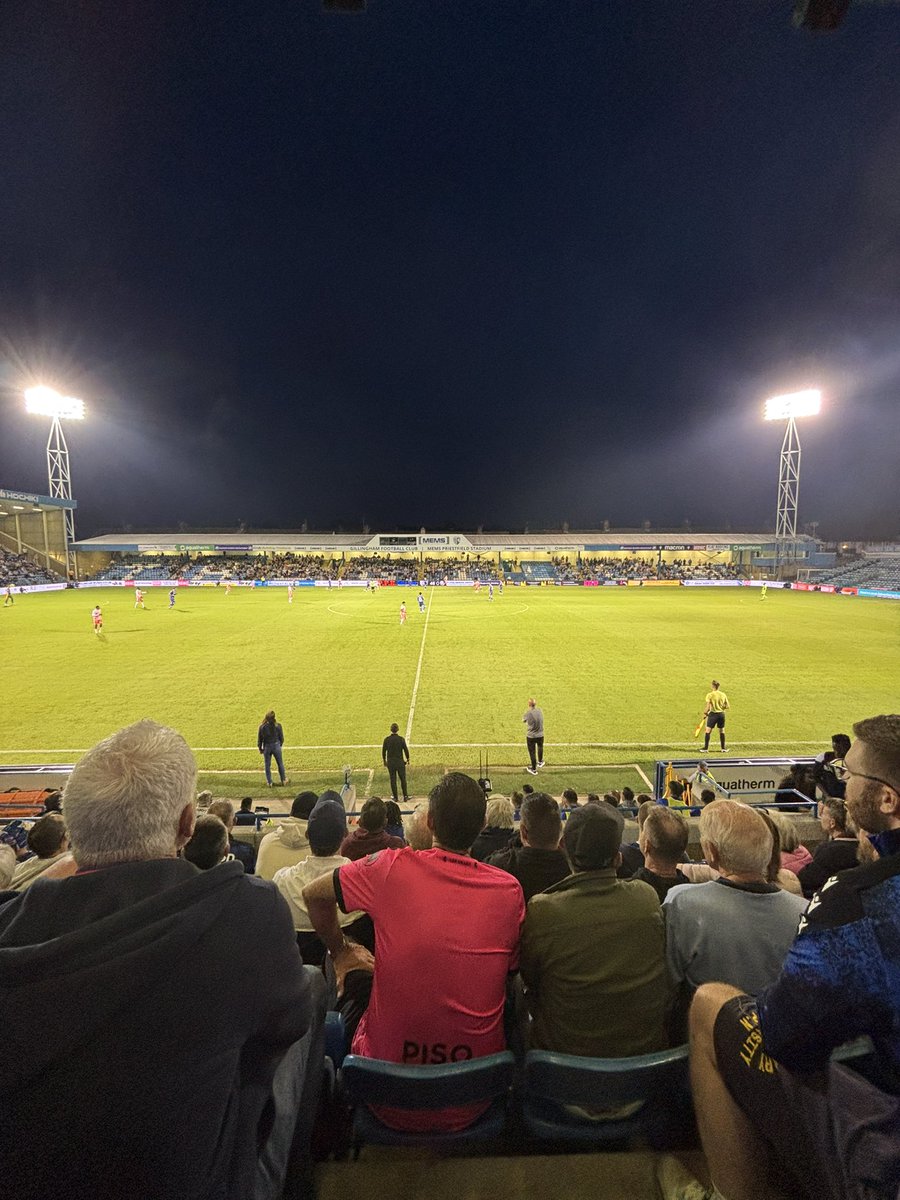 A Night Under the Lights: Gillingham 4–1 Chesterfield

There are nights you never forget as a football fan. Nights where the air feels electric, the stands shake with belief, and every pass, tackle, and goal reminds you why you love the game in the first place. Last night at