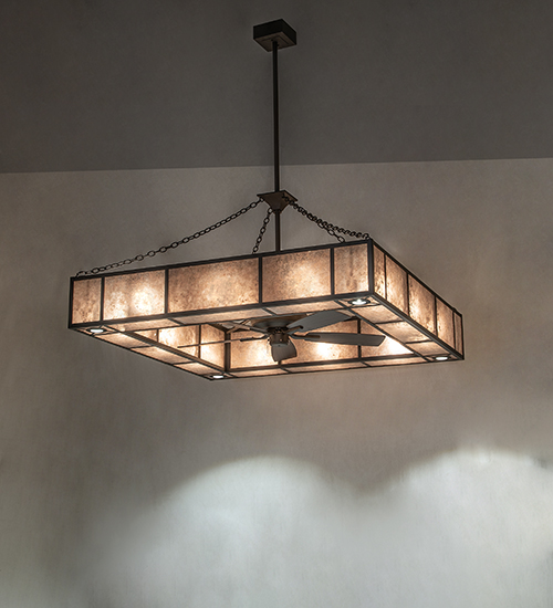 MeydaLighting's tweet photo. Comfort meets craftsmanship 🌀 The Hausman Chandel-Air blends ambient Mica glow with quiet fan functionality - finished in Oil Rubbed Bronze for timeless style. 💡

Item Number: 260297
https://t.co/YRwx7ZafJd | 1.800.222.4009 ☎ https://t.co/xvcQVtKaR3