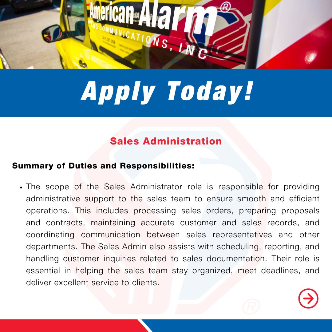 AmericanAlarmNE's tweet image. Sales Administration

Learn More or Apply: workforcenow.adp.com/mascsr/default…

#americanalarm #salesadmin #nowhiring

3/6