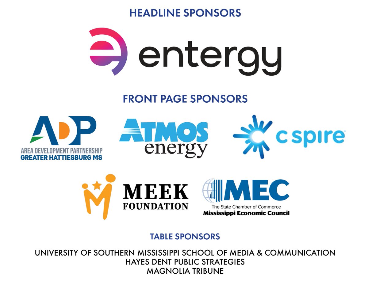 We are grateful to our sponsors for the upcoming Mississippi Press Foundation Celebrity Roast of <a href="/robertstjohn/">Robert St. John</a>. Proceeds benefit MPF scholarships and internship programs. Visit our website for details and tickets! mspress.org