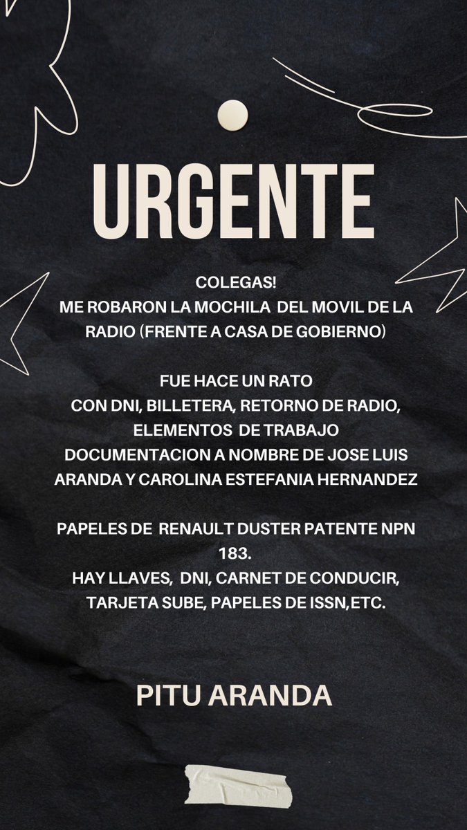 Ayúdenme a difundir amigos de Neuquén por favor...
