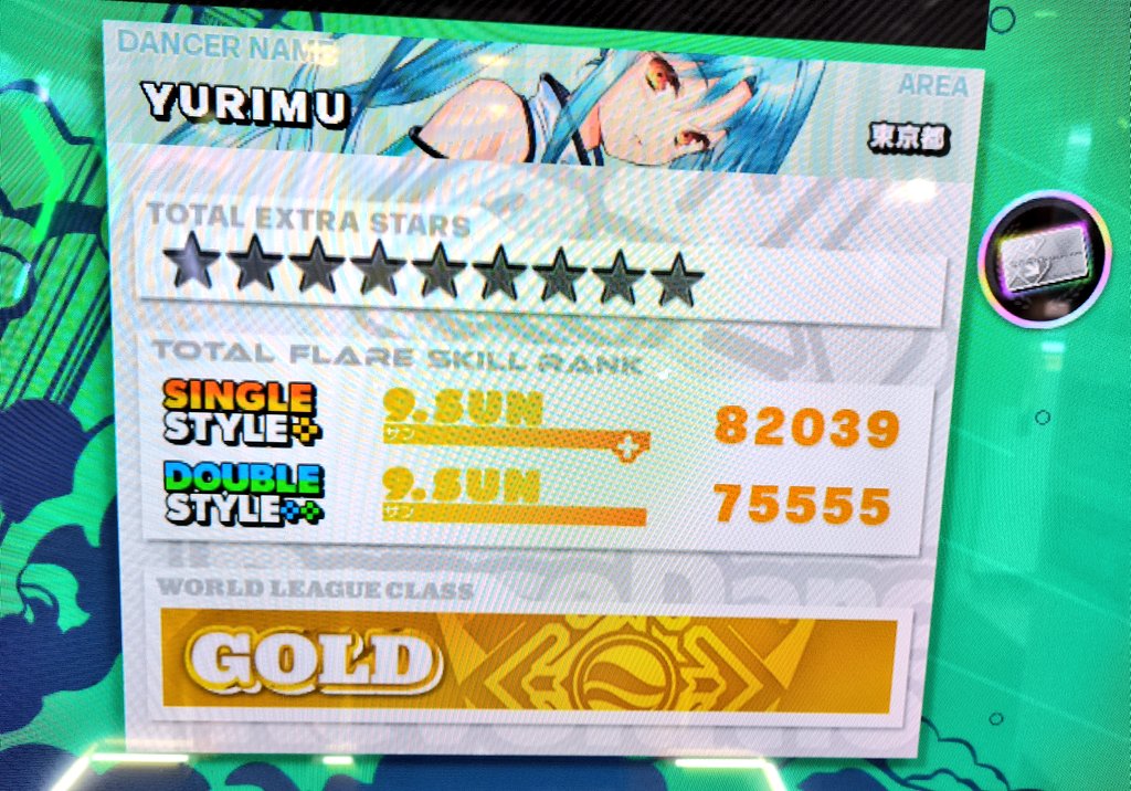 loli21loli's tweet image. 今日はDDRの調子良すぎて、SP14を4曲フレアEX出せました‼️‼️
アシックスの『 GEL-QUANTUM LYTE II 』、個人的に精度取りやすくて好き🥰
フレアスキル82000超えたから、目標の太陽++まであと500💪
#DDR_WORLD