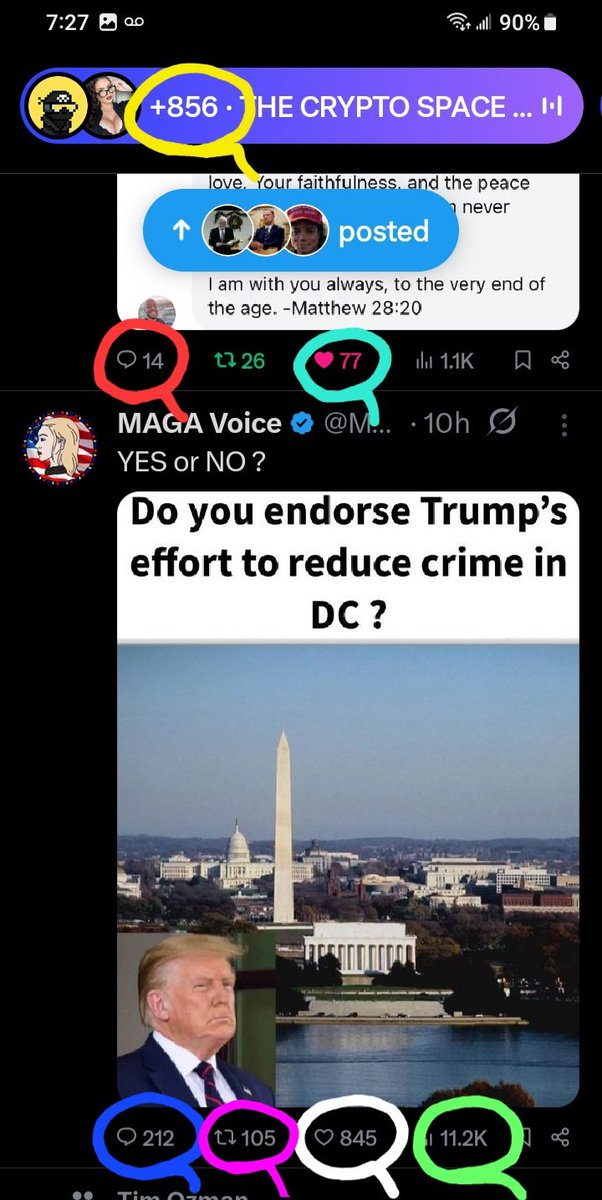 DeanDavis33's tweet image. 🐇1️⃣4️⃣ #OneFour 🦋
8️⃣5️⃣6️⃣ #EightFiveSix 
2️⃣1️⃣2️⃣ #TwoOneTwo 
1️⃣1️⃣2️⃣ #OneOneTwo 
❤️‍🔥7️⃣7️⃣ #SevenSeven 
1️⃣0️⃣5️⃣ #OneZeroFive 
8️⃣4️⃣5️⃣ #EightFourFive 
🎰 #WhatAreTheOdds 😁