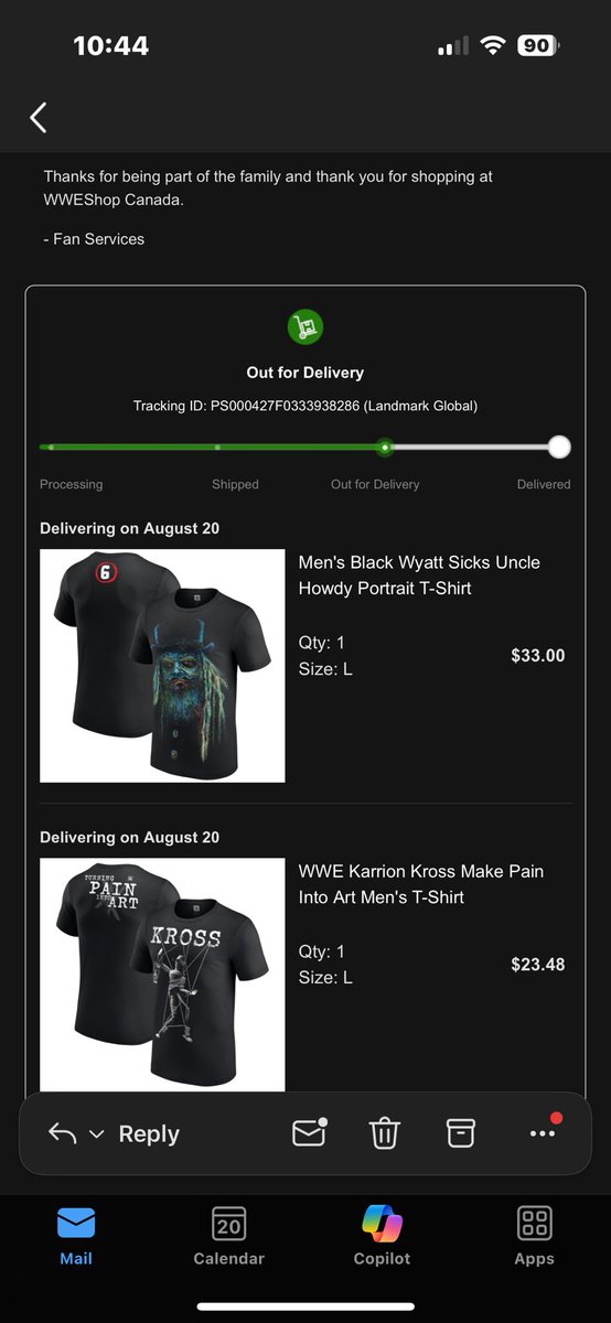 FightersLibrary's tweet image. Well, I finally bit the bullet and sent @realKILLERkross an email through his site…. Now we wait. But I wonder if it was a sign that as soon as I pressed send I got an email from Fanatics with regards to a certain wrestlers t-shirt!!!