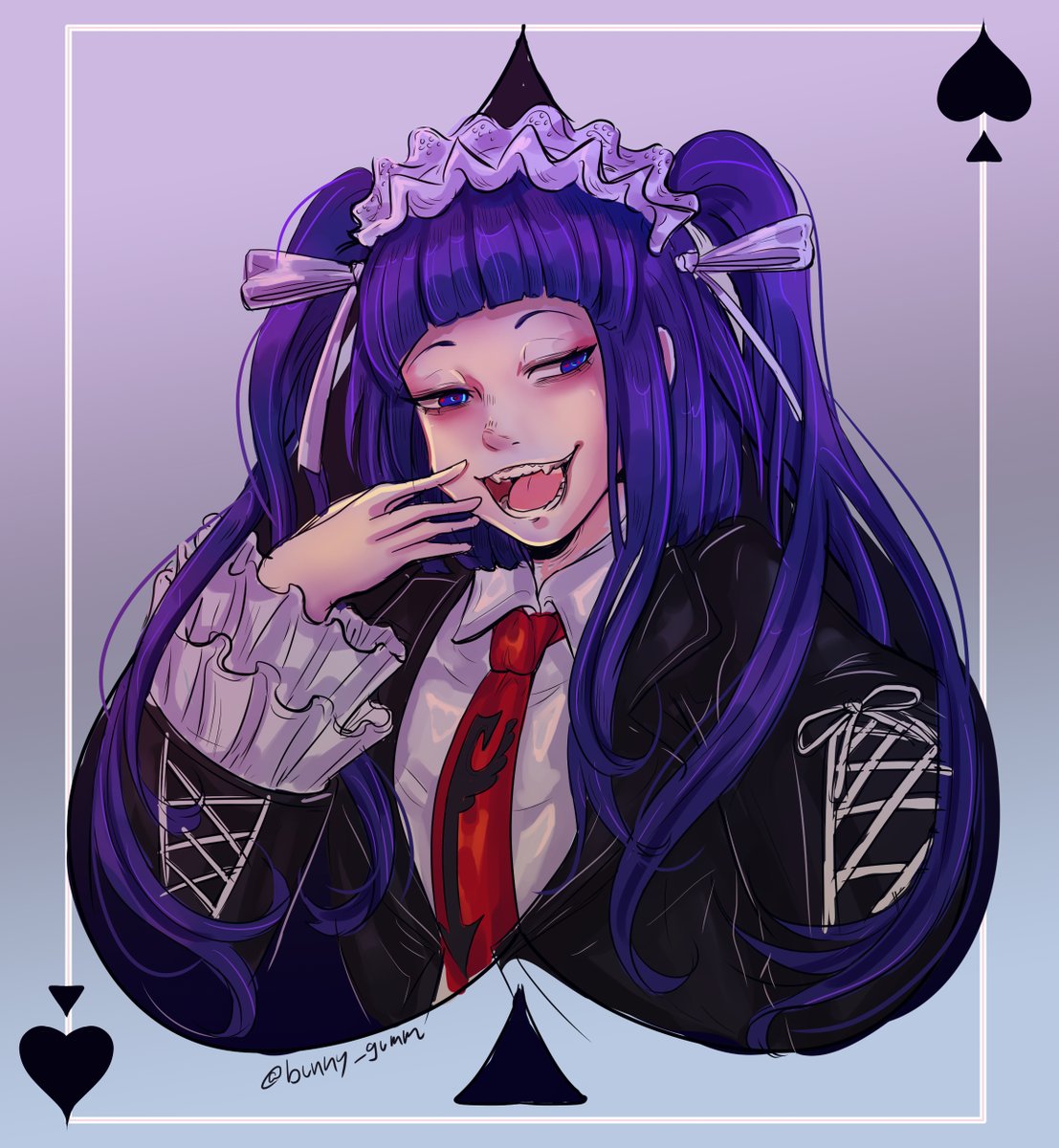 WIP cuz im not sure if my lazy ass would finish it😭but yes Erika Ludenberg🃏♠️
